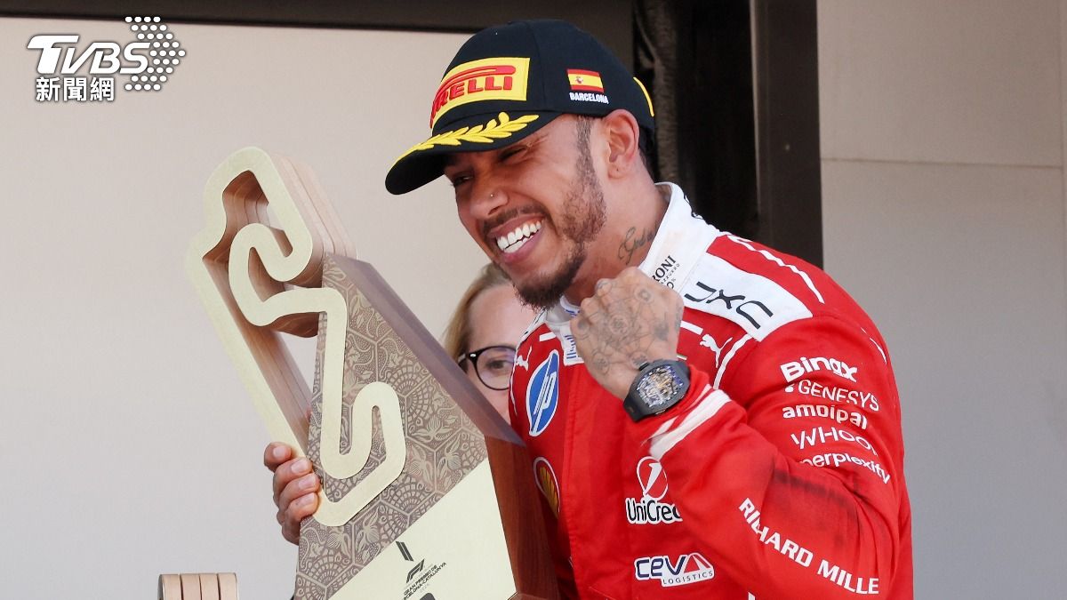 F1/打破魔咒!Hamilton熱戀金卡戴珊 奪轉戰法拉利首勝