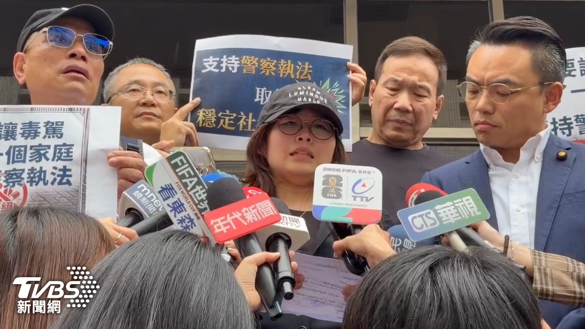 殉職所長劉宗鑫的遺孀請求二審法官維持死刑判決。（圖／TVBS）