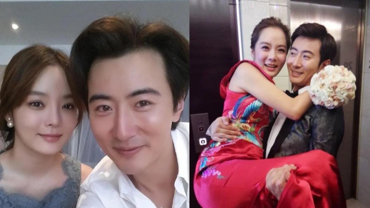 韓國女星蔡琳過去與中國男星高梓淇有一段6年婚姻，於2020年離婚。（圖／翻攝自微博）