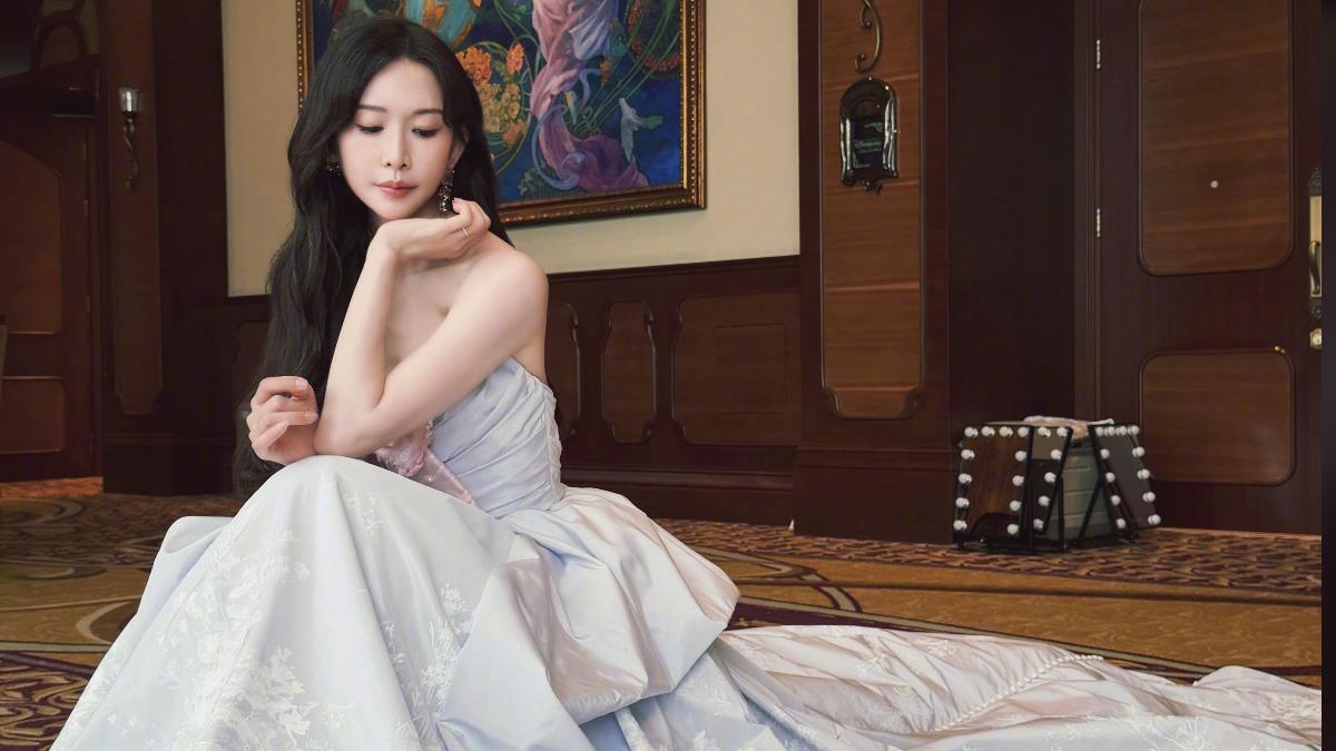 林志玲。(圖/翻攝自微博)
