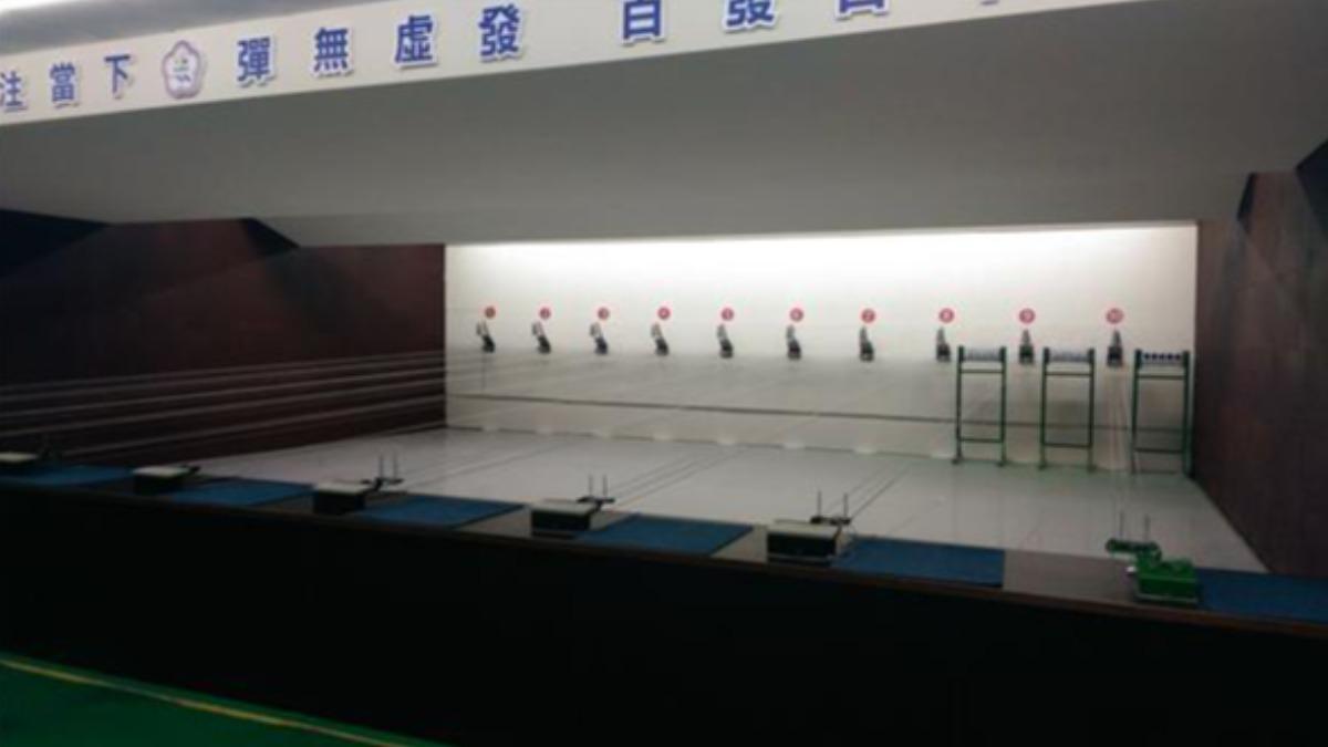 文山運動中心空氣槍射擊靶場。(圖/翻攝自文山運動中心官網)