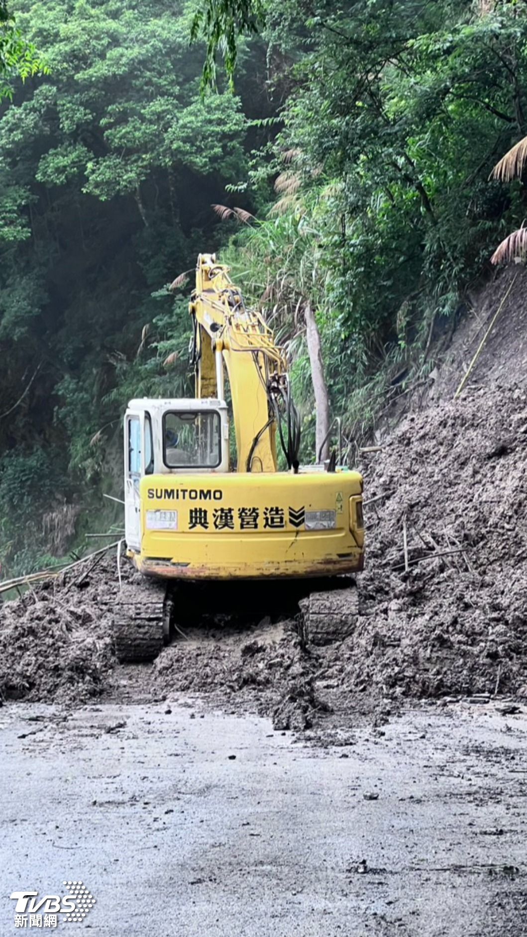 力行產業道路-投89線-坍方-落石-土石流