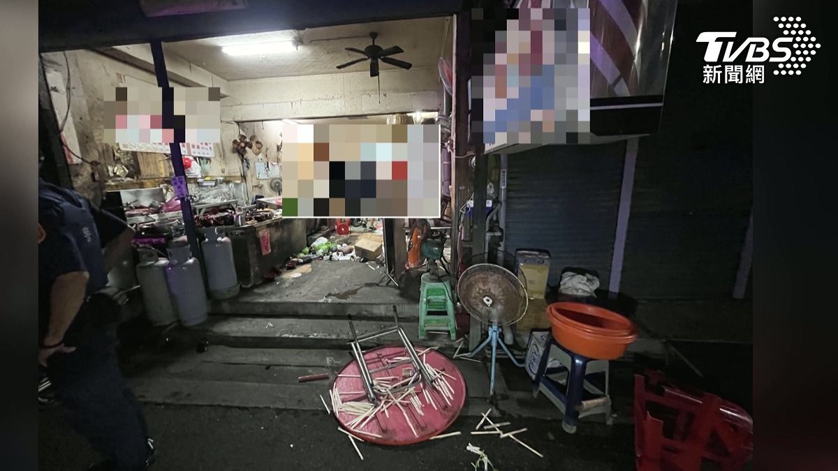 清水知名豬腳店遭砸！起因疑3男子不滿「還沒開店」