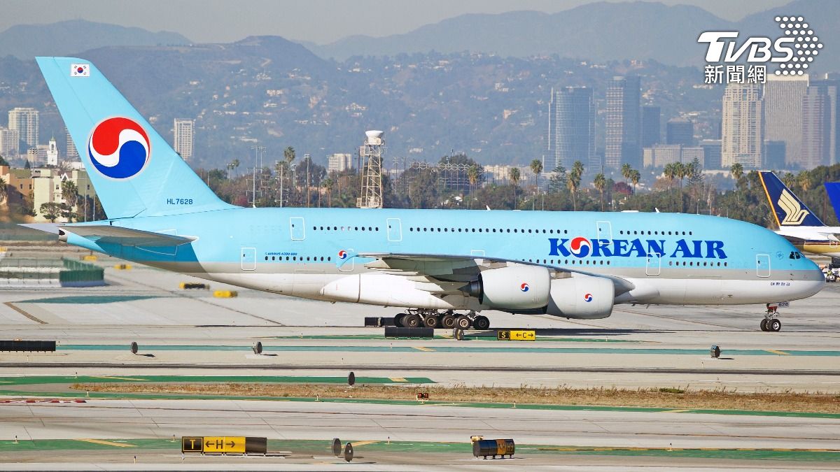 大韓航空。(示意圖/達志影像shutterstock)