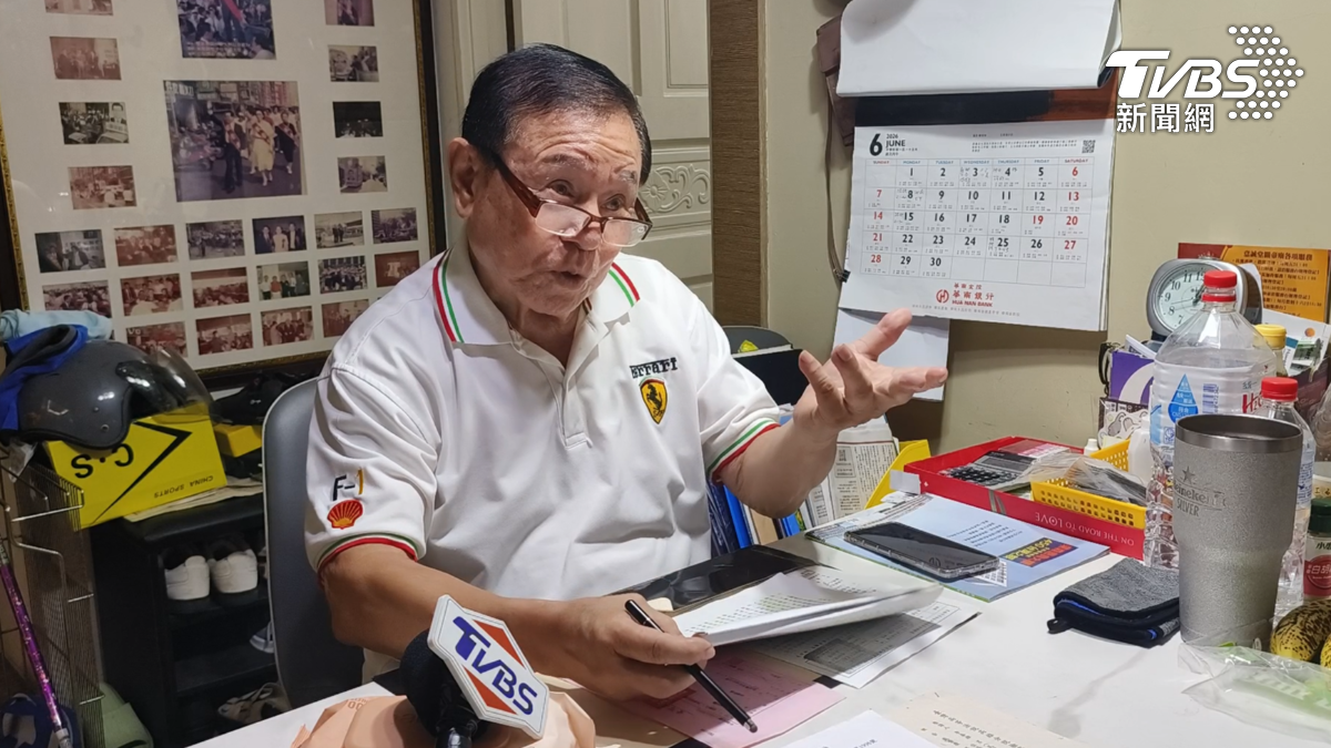 戴崇慶表示侵占頂樓空間的指控,檢方調查後已做出不起訴處分,向高檢署聲請再議也遭駁回。(圖/TVBS)