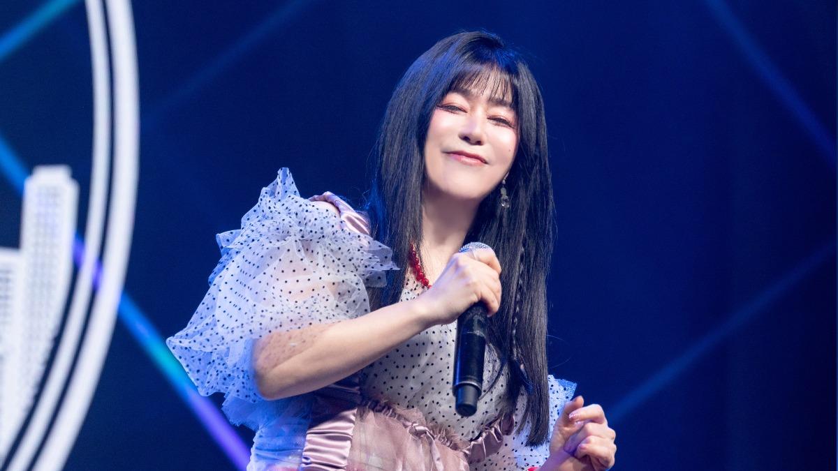 米倉千尋日前在台舉辦演唱會，熱力十足。（圖／好玩國際文化提供）