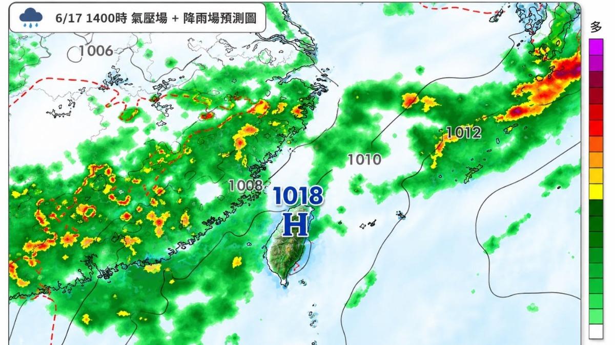 天氣/西北雨發威!午後雷雨狂炸 專家示警「3地雨最猛」劇烈變天