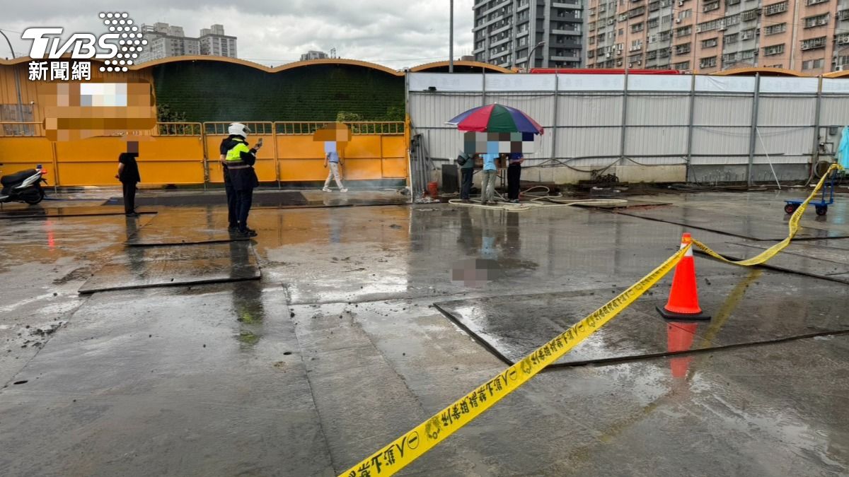 新北工地意外!貨車不明原因滑動猛撞 男工人送醫不治