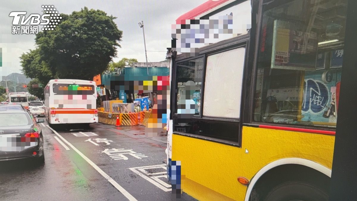 車禍現場外觀。（圖／TVBS）