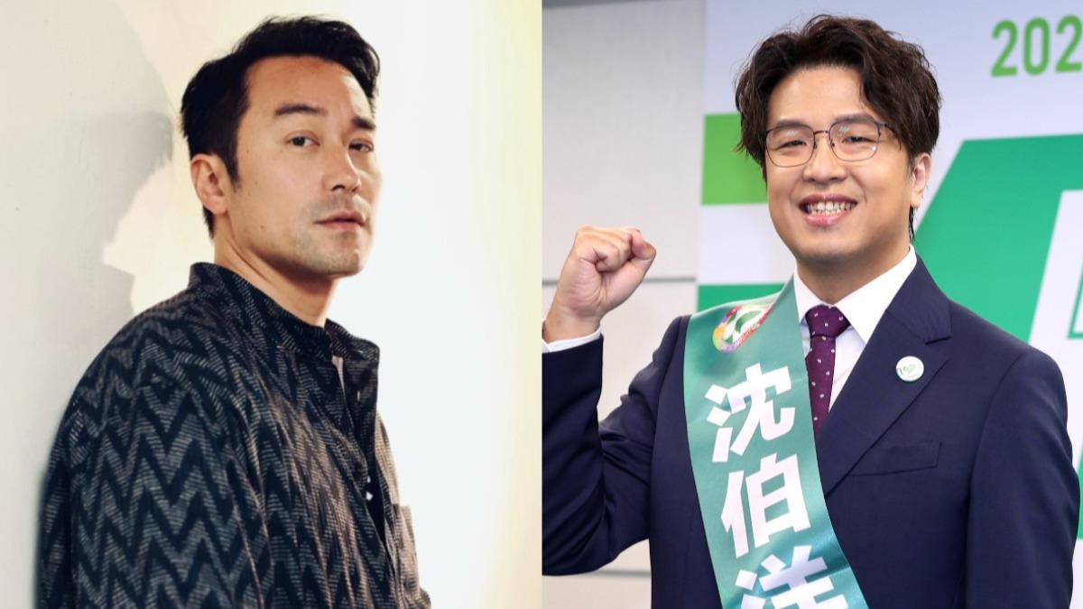 沈伯洋被讚「神似張孝全」超問號 自虧:我已明顯沒蔣萬安帥