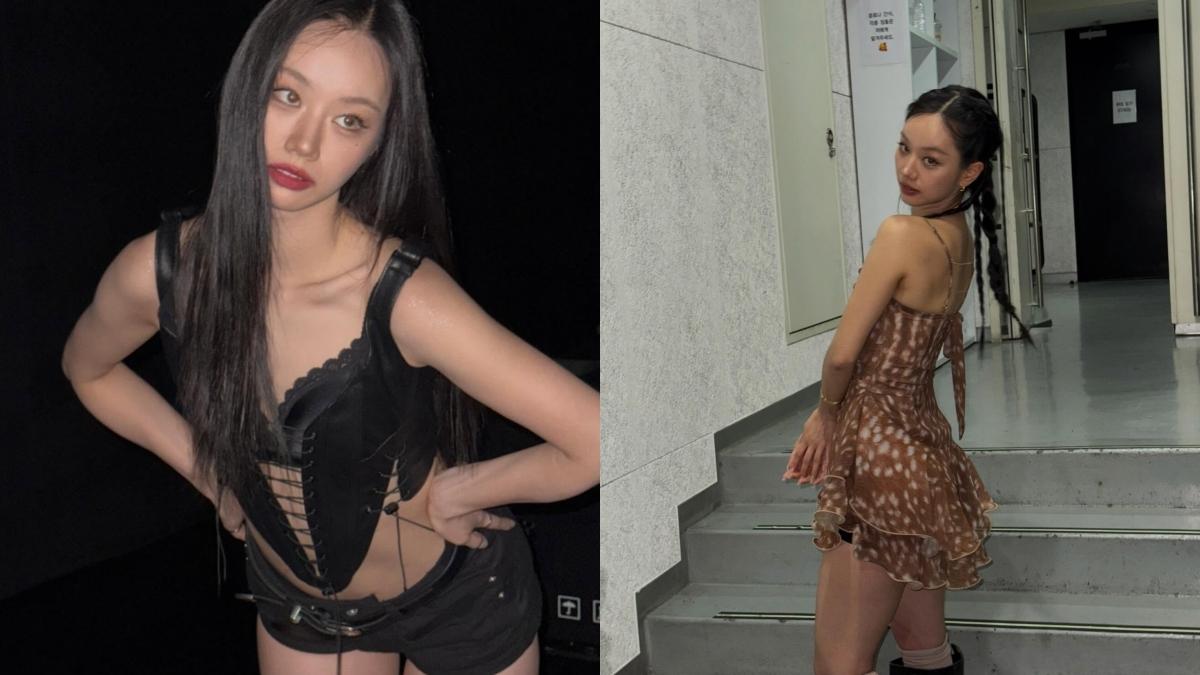 惠利曬出當天穿其他服裝的照片，實際上看起來還是頗為纖瘦。（圖／翻攝自惠利IG）