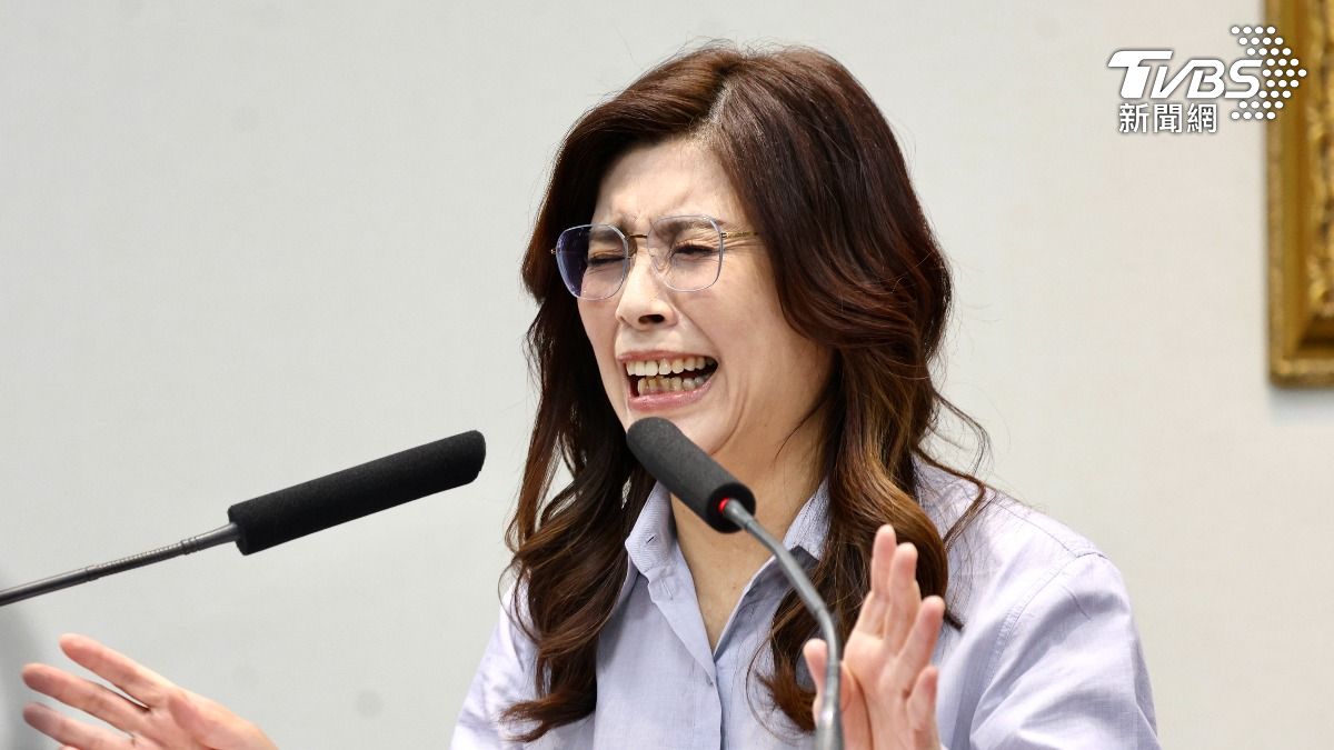 國民黨主席鄭麗文說明訪美成果。（圖／華子琛攝）
