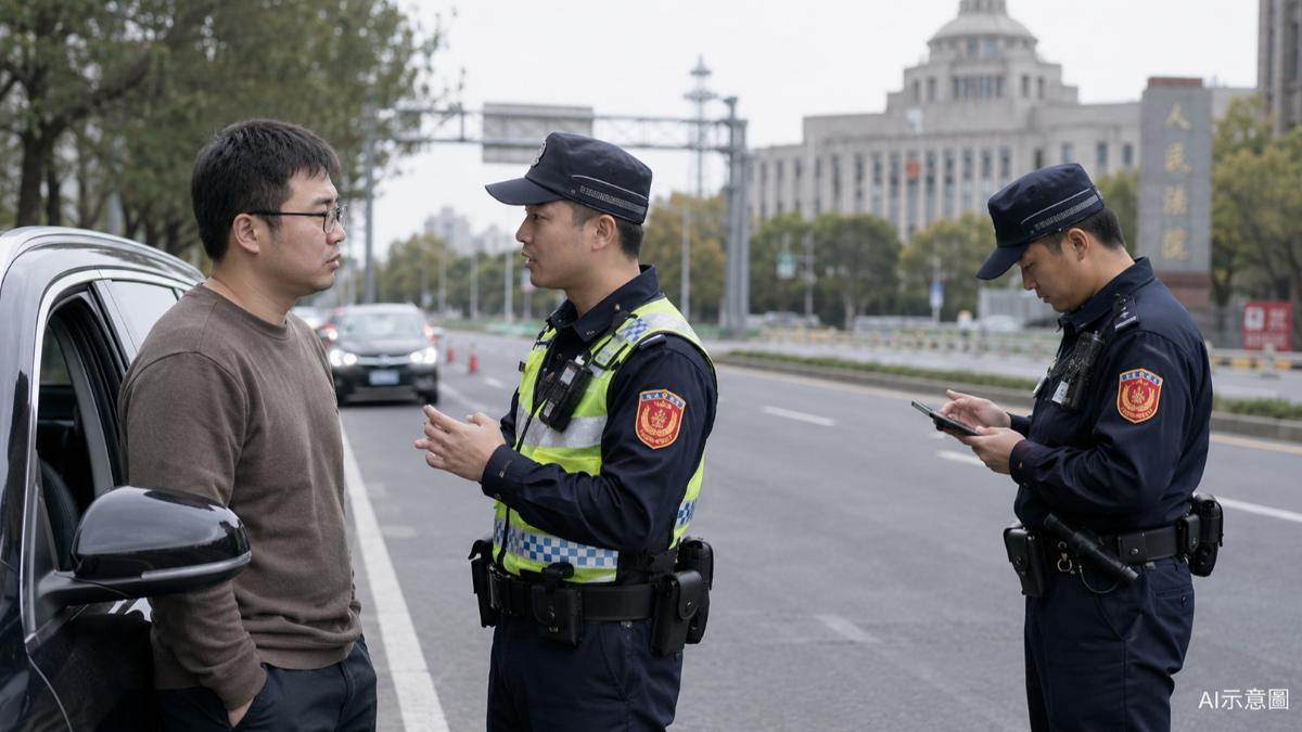 盤查還是搜索?程序瑕疵恐讓案件證據失效。(圖/AI)