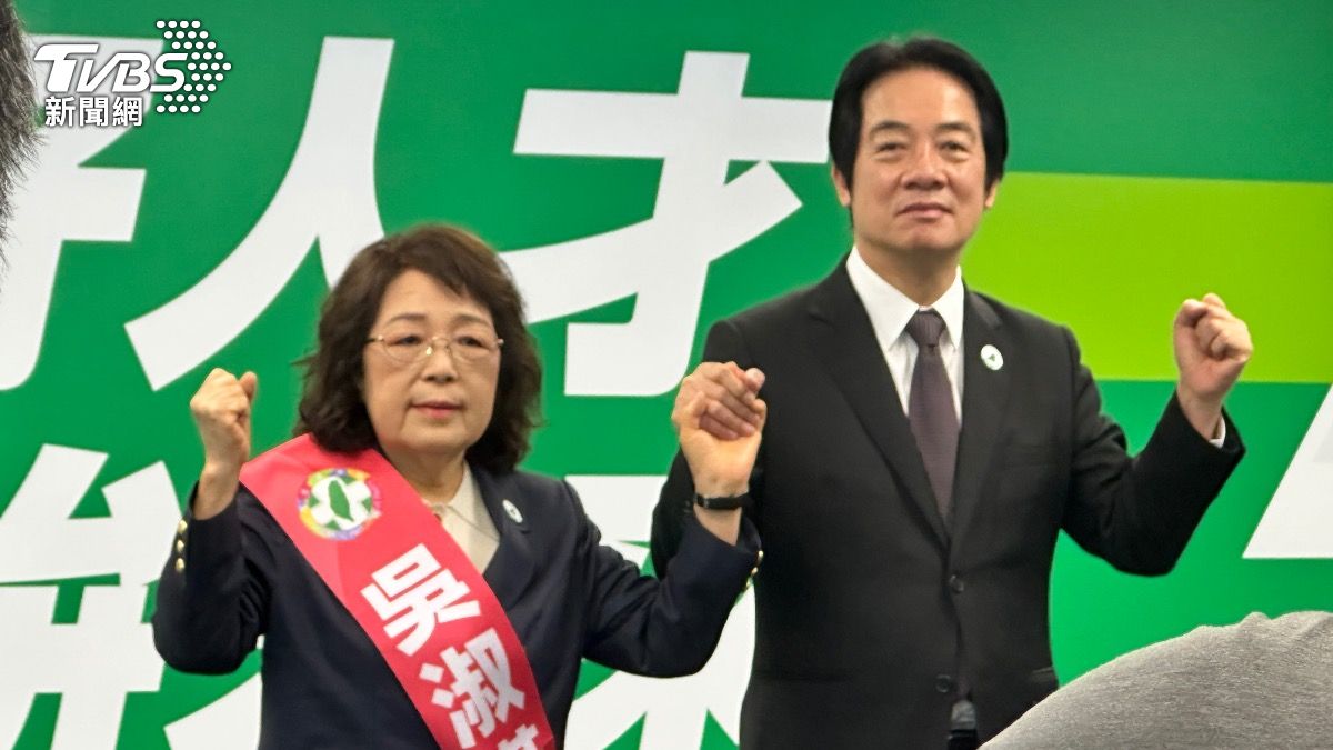 吳淑瑾代夫征澎湖！換將考量賴清德全說了：必要但不捨的決定
