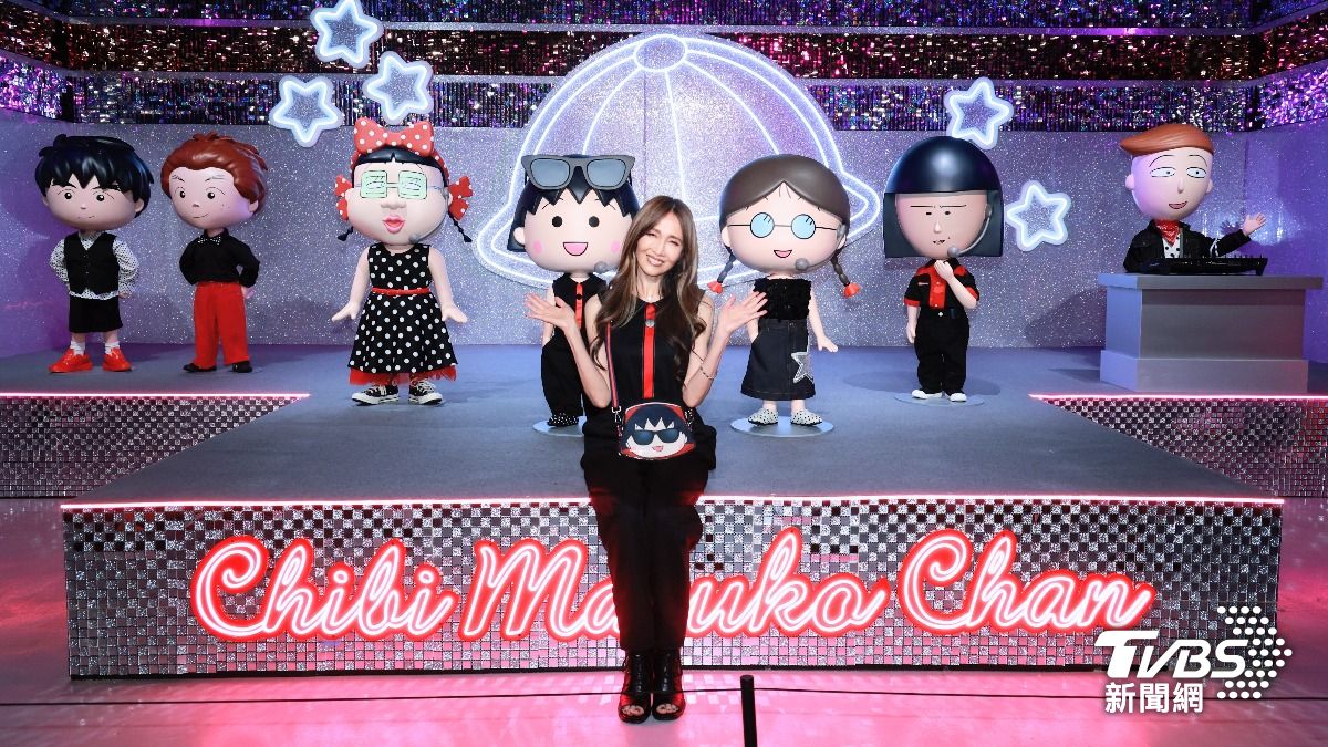 今天工藤靜香化為《櫻桃小丸子》C位一姐。(圖/趙世平攝)