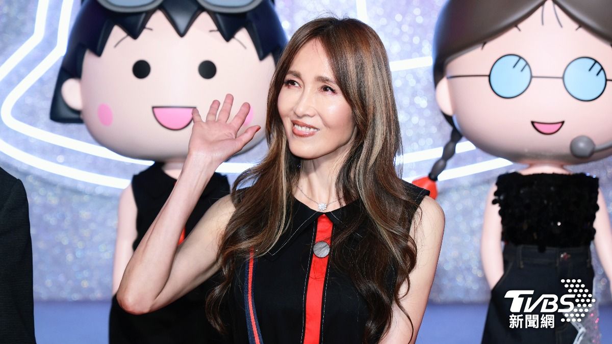 工藤靜香舉手投足都相當有氣質,面對媒體大陣仗仍溫柔以對。(圖/趙世平攝)