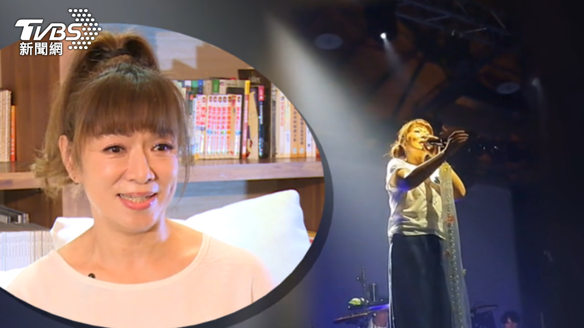 趙詠華稱呼屠穎是她的定海神針。(圖/TVBS)
