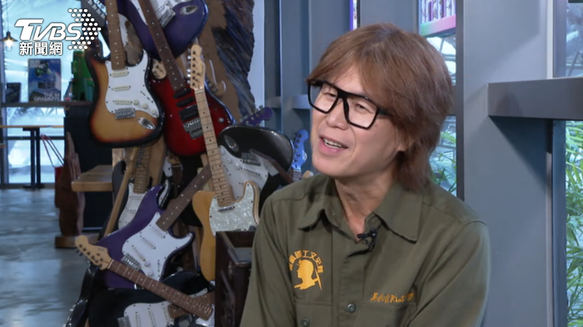董事長樂團的主唱吳永吉單飛出輯。(圖/TVBS)