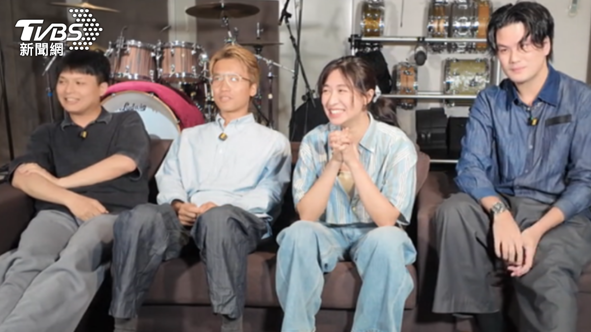 老王樂隊目前休團中首次入圍金曲獎。(圖/TVBS)
