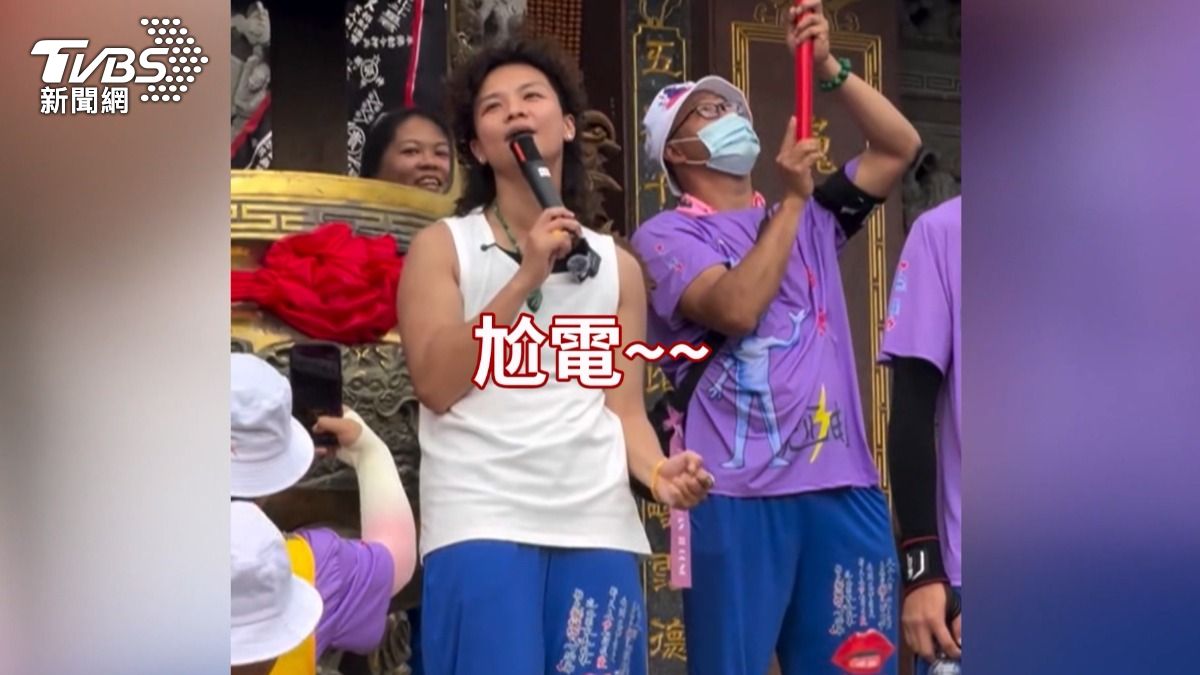 濟顛禪師她在半年前,網路直播要大家「不要看西醫」,另外又推銷起加持過的「開光雞蛋」,引來衛生單位上門關切(圖/翻攝臉書@霸告)