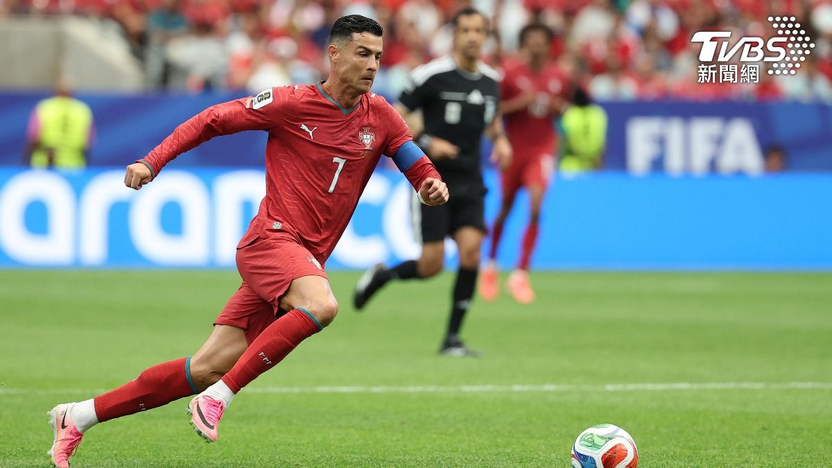 41歲傳奇球星C羅(Cristiano Ronaldo)。(圖/達志影像美聯社)