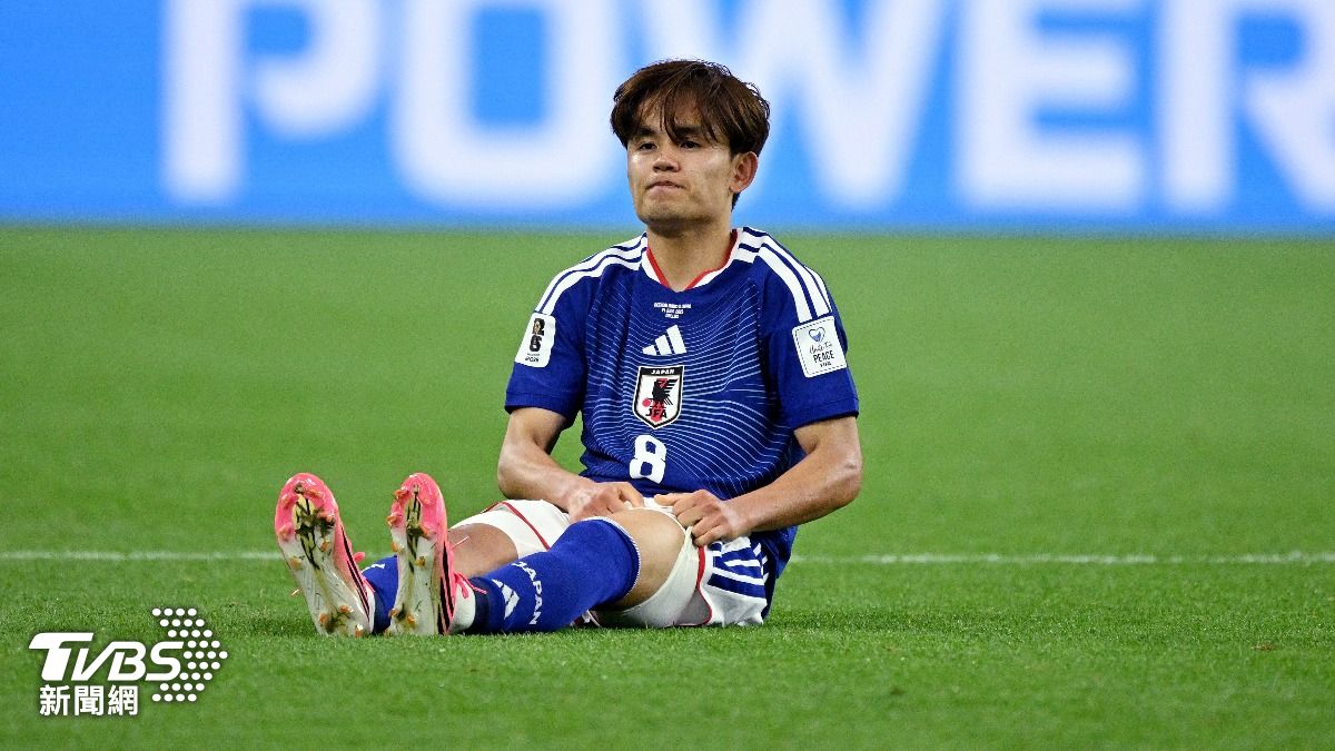 2026世界盃/久保建英膝傷缺席日本隊訓練 對戰突尼西亞難上陣