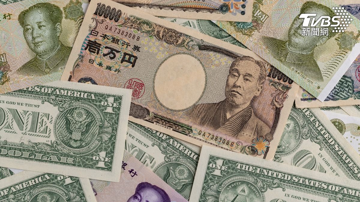 日圓兌美元匯率18日跌至近2年以來最低水平。(示意圖／shutterstock 達志影像)