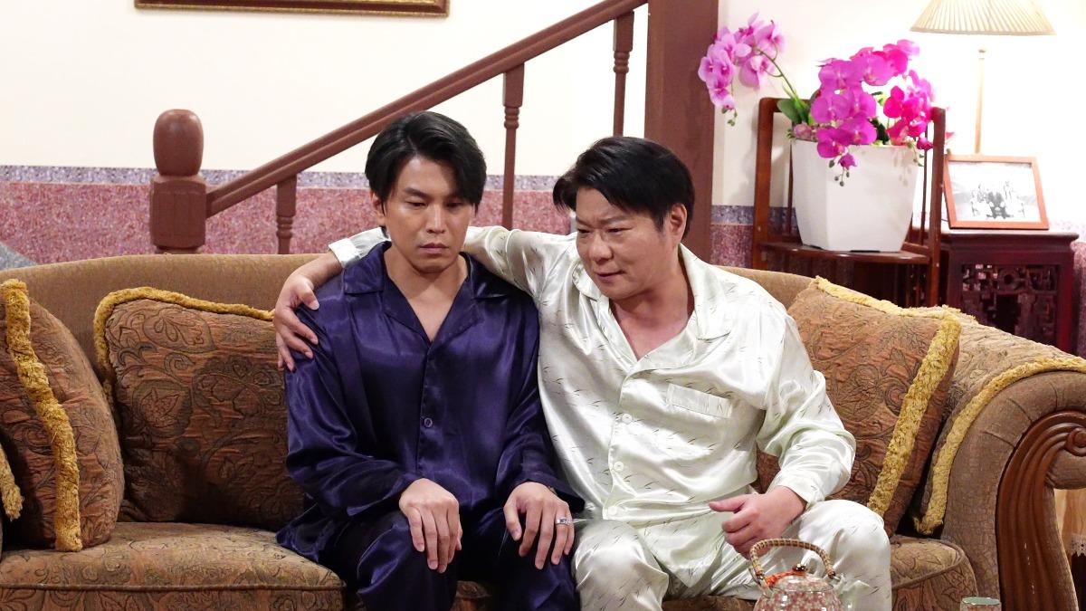 陳文山拍攝這場戲時連續講了三頁台詞。(圖/台視提供)