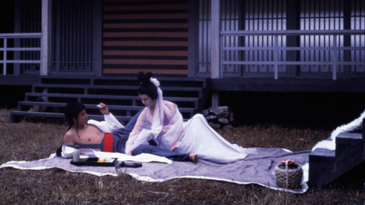 由夏文汐(右)、萬梓良(左)主演、轟動一時的《唐朝豪放女》(1984)。(圖/Celestial Pictures提供)