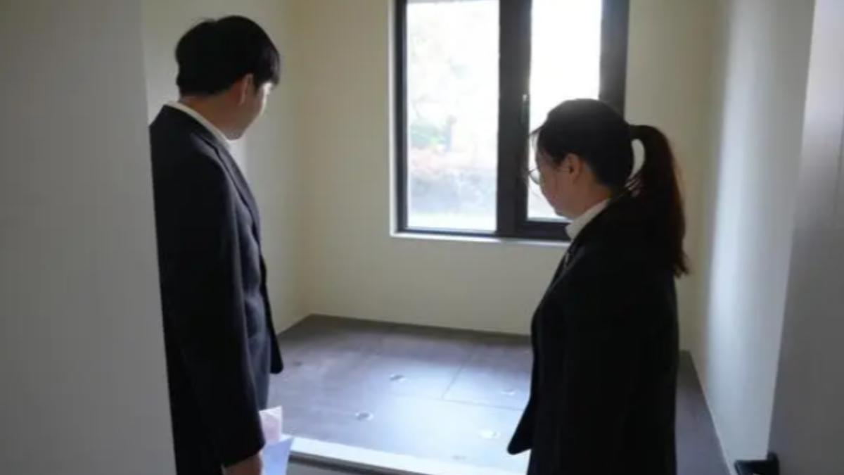 涉事房屋。(圖/翻攝揚子晚報)