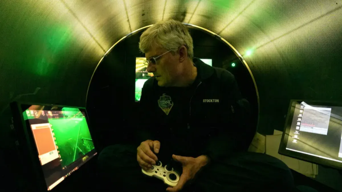 OceanGate執行長兼駕駛斯托克頓·拉什(Stockton Rush)。(圖/翻攝自紐約郵報)