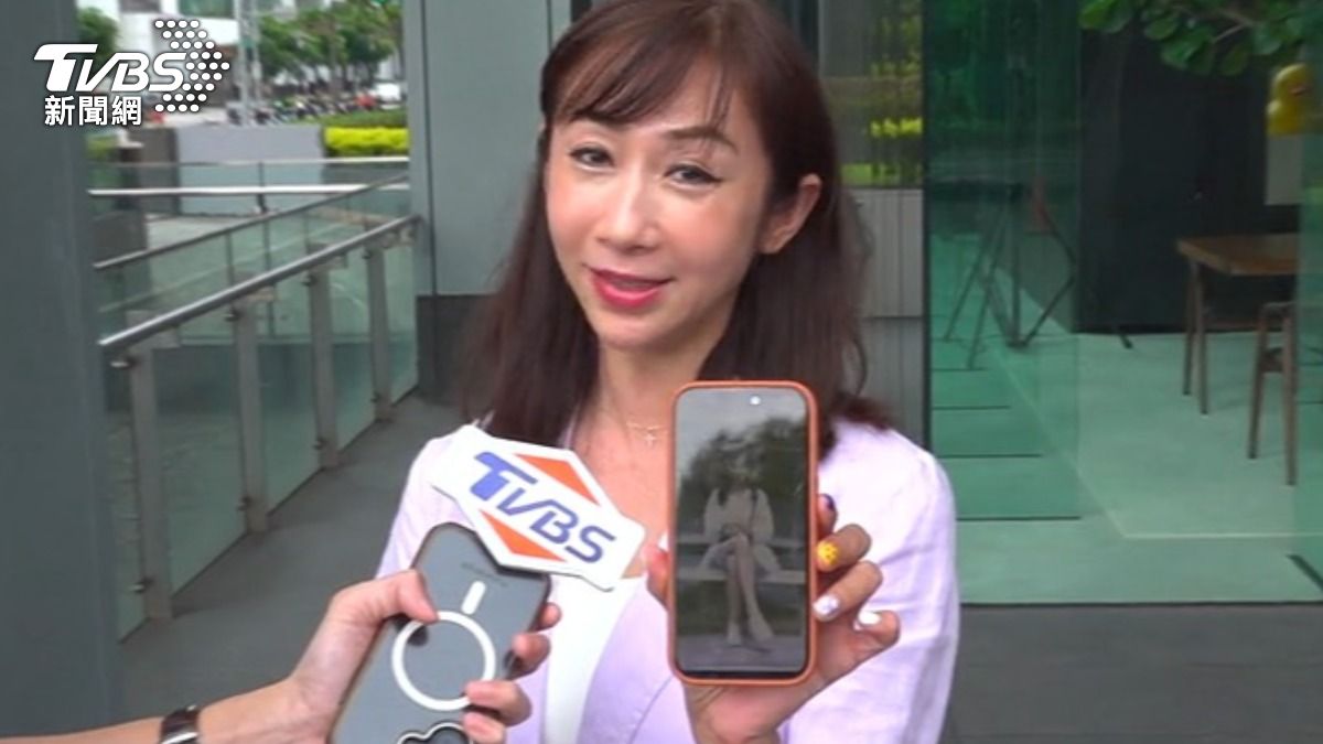 台北市議員許淑華分享超狂選民服務,竟被選民老婆當街攔下逼問下巴去哪整的。(圖/TVBS)