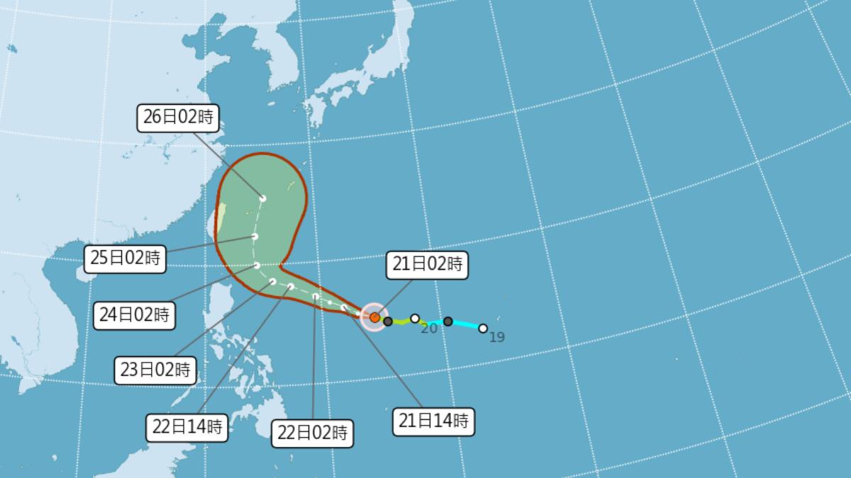 天氣/米克拉颱風「對台影響2關鍵」!專家曝機會最大路徑