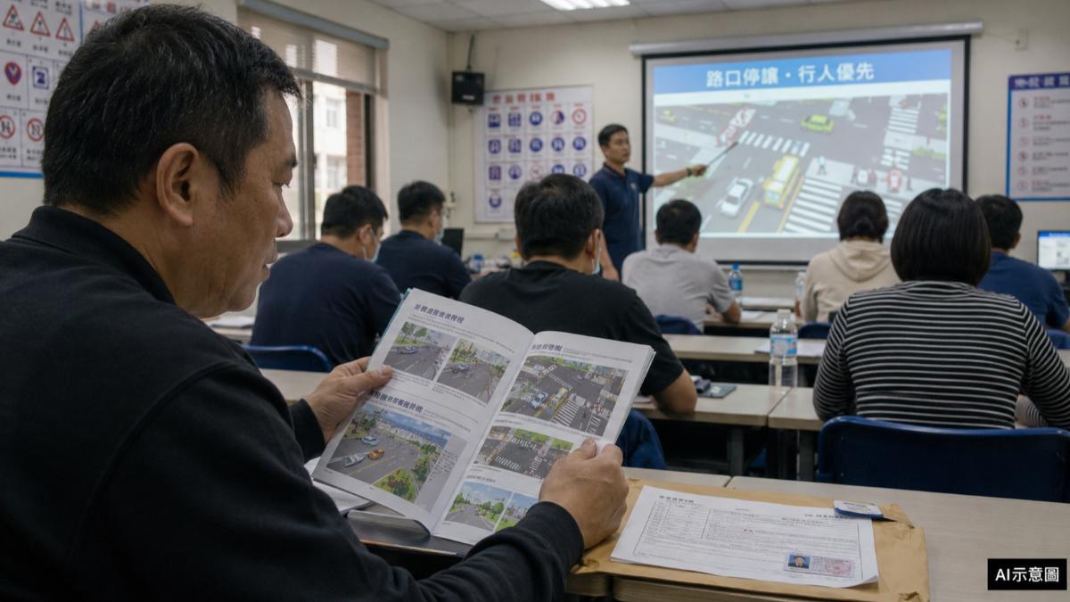 駕照遭吊銷想再上路,得先去駕訓班上課。(示意圖/AI)