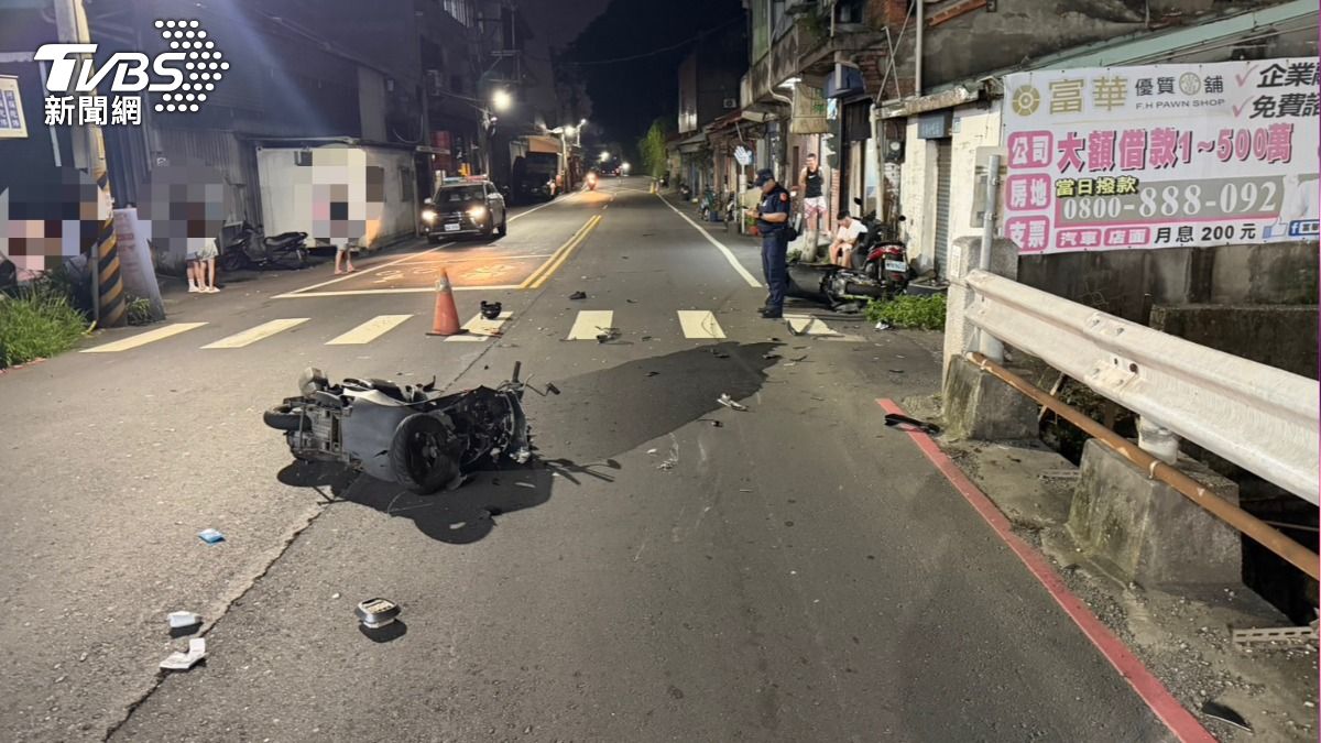 五股嚴重車禍!5旬翁遭逆向車猛撞失呼吸心跳 躺ICU尚未脫險