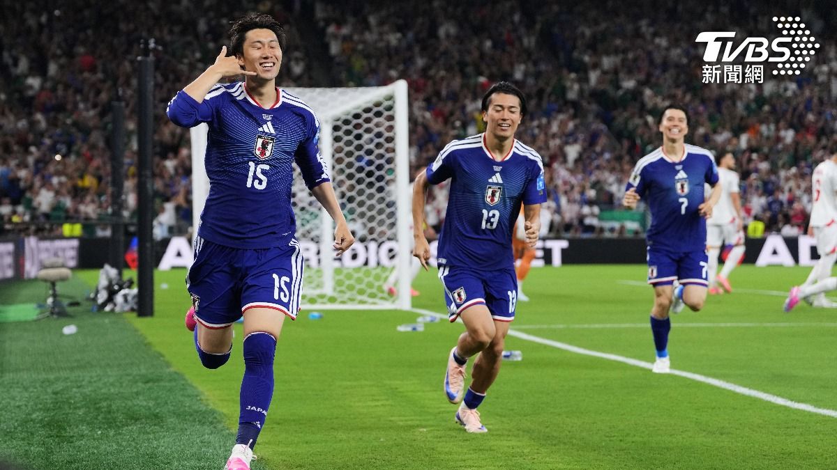2026世界盃/上田綺世梅開二度!日本4球大勝突尼西亞 創多項紀錄
