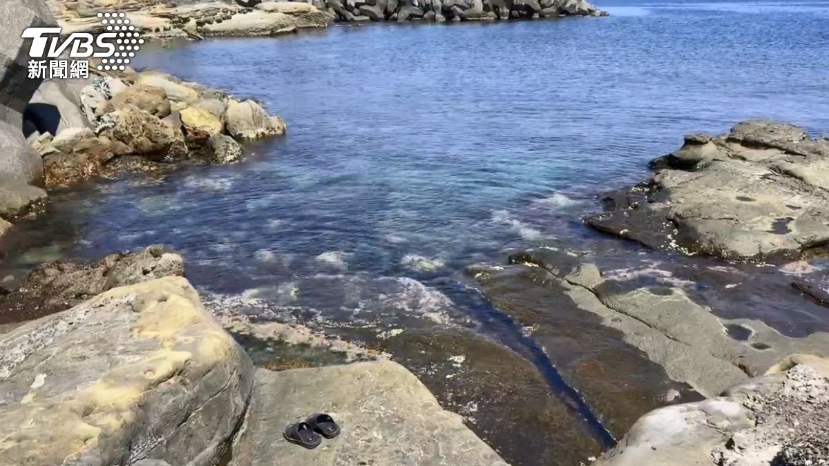 一起釣魚的朋友發現男子不見緊急報案。(圖/TVBS)