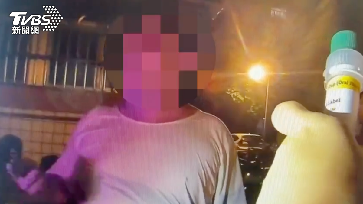 北市警方在端午連假查獲56起毒駕案件。(圖/TVBS)