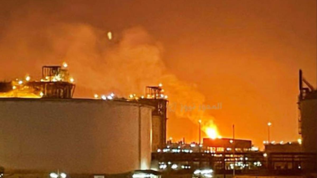 卡達工業區大爆炸！釀54傷18失蹤　「超大火球照夜空」畫面曝