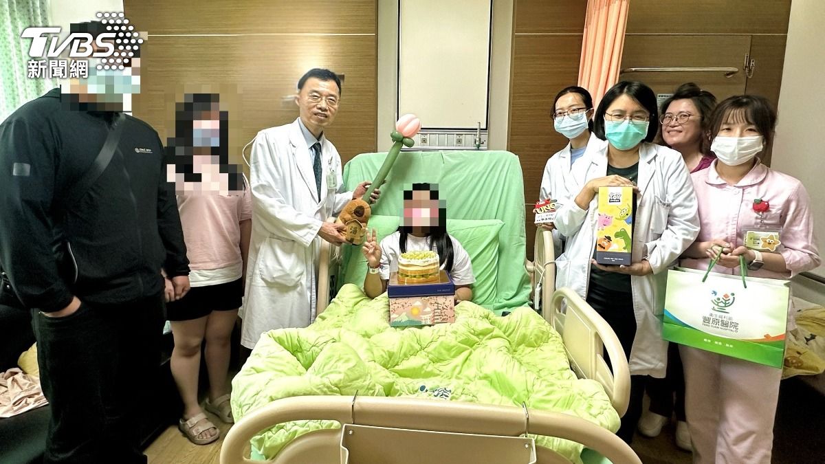 女童確診第一型糖尿病合併糖尿病酮酸中毒。（圖／TVBS）
