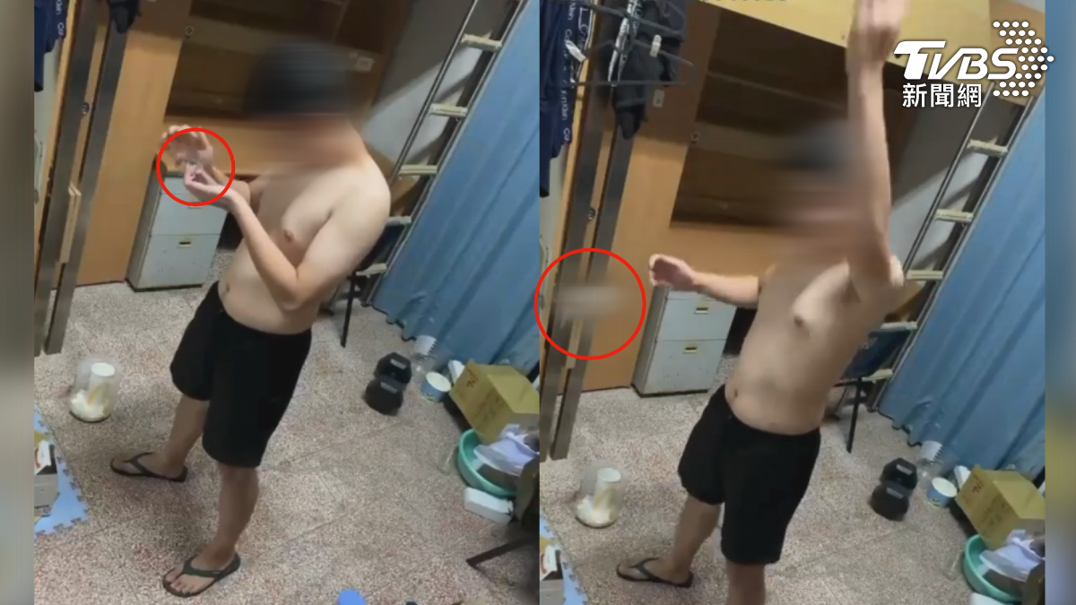 寵物倉鼠到了他的手裡,卻成了玩物,在空中拋甩重摔,導致倉鼠死亡,但他似乎不以為然(圖/翻攝Threads@cheetah.2393592)