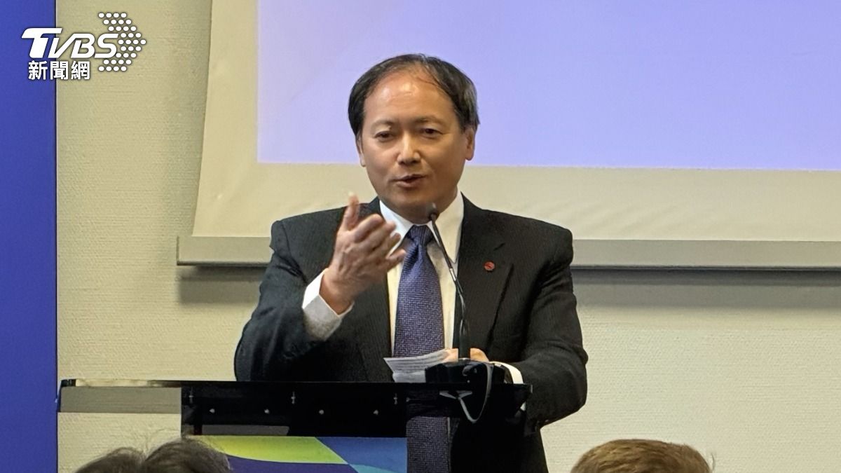 外貿協會秘書長王熙蒙。（圖／謝佩穎攝）