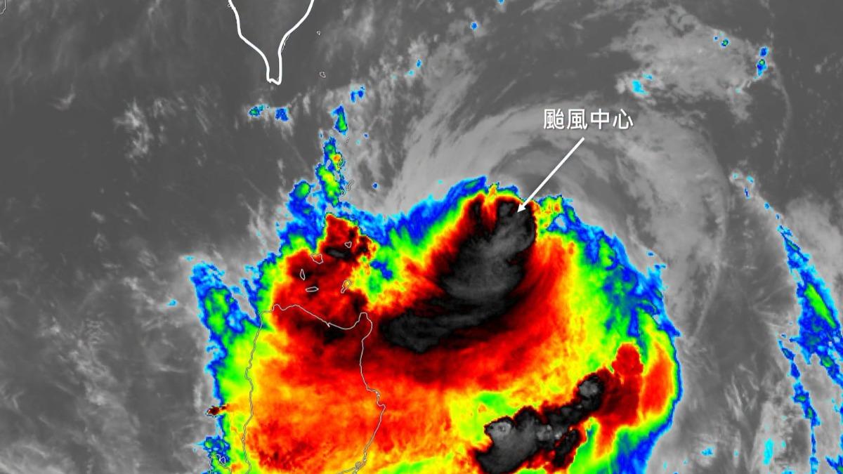 天氣/米克拉颱風慘禿頭!遺毒「一片橘紅」全台猛下雨時間曝