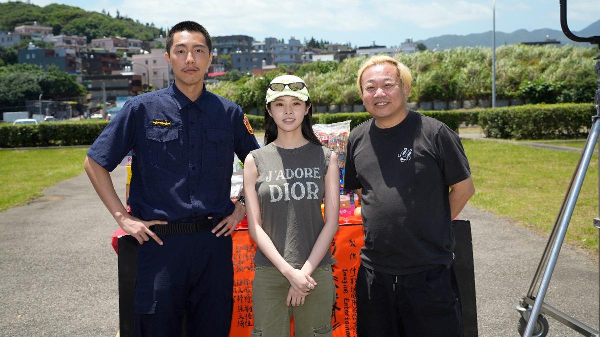 《鎗聲》中蔡凡熙(左起)、詹子萱、鄭志偉是「中城警察三人組」。(圖/公視台語台提供)