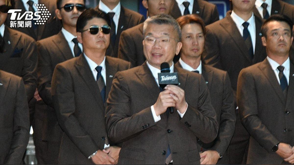 中職會長蔡其昌。(圖/胡瑞麒攝)