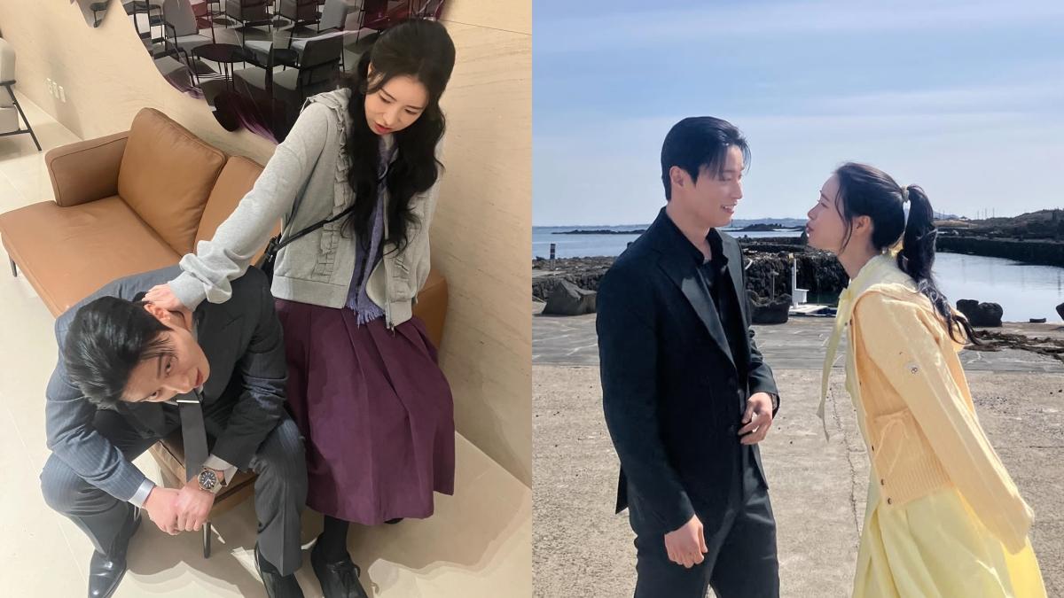 許楠儁分享多張與林知衍幕後互動。（圖／翻攝自許楠儁IG）