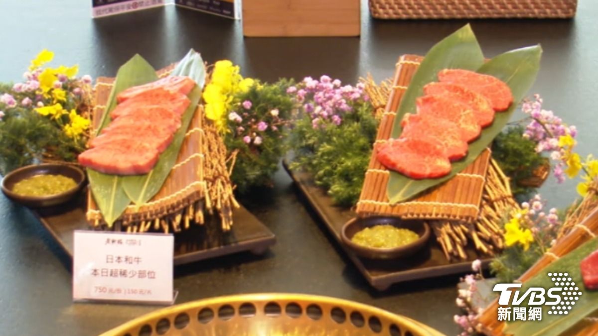 頂級和牛燒肉「老乾杯」推新菜單,吃得到限定珍稀部位。(圖/TVBS)