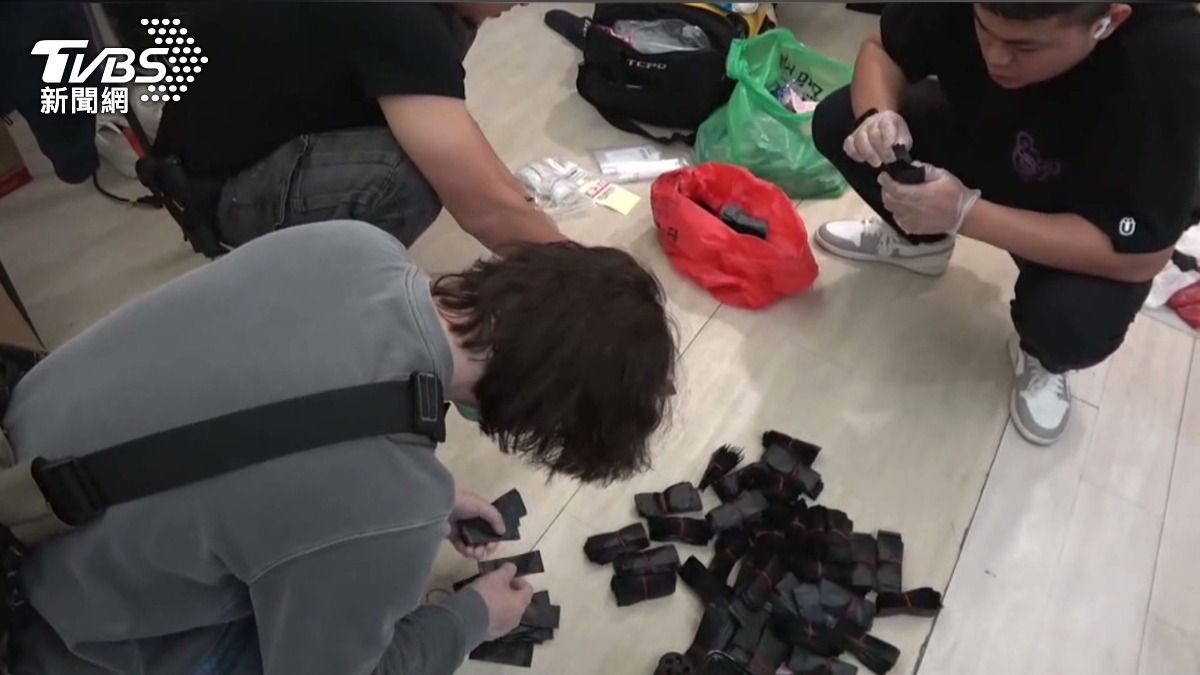 越南移工變「毒工」!廢棄露營區藏毒窟 2千包咖啡包市值逾1600萬。(圖/TVBS)