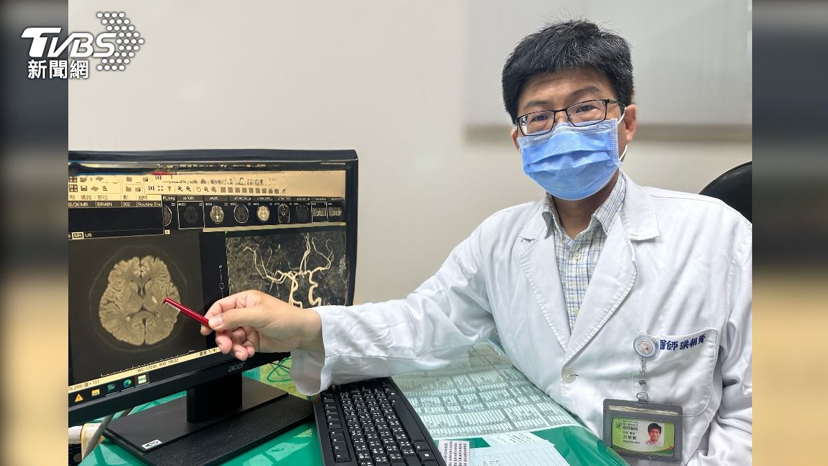 中市40歲工程師熬夜追劇、玩手機 中風手癱、講話含糊送急診