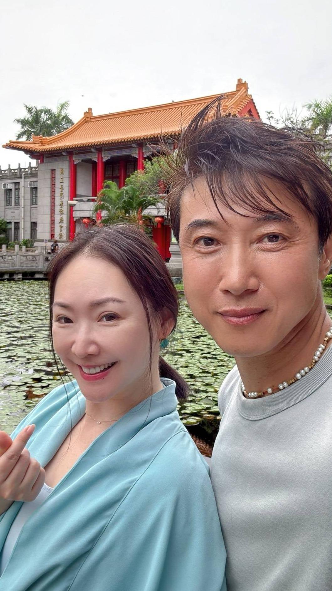 陳鴻邀請王俐人上節目。(圖/陳鴻提供)